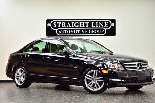 2012 mercedes benz c250 sport navigation black