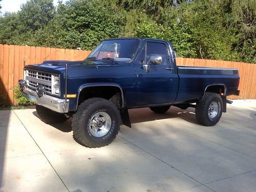 1985 k2500 chevrolet custom deluxe