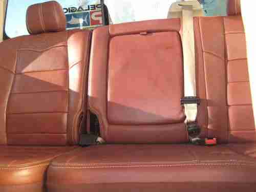 Ford F350 Super Duty Diesel Crew Cab Leather Truck Long Bed 08 King Ranch 4X4, image 12