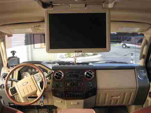 Ford F350 Super Duty Diesel Crew Cab Leather Truck Long Bed 08 King Ranch 4X4, image 15