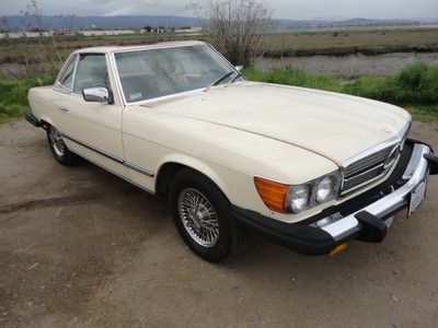 1985 mercedes benz 380sl - clean original