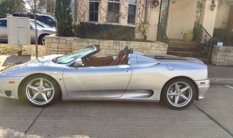 2001 ferrari 360 spider