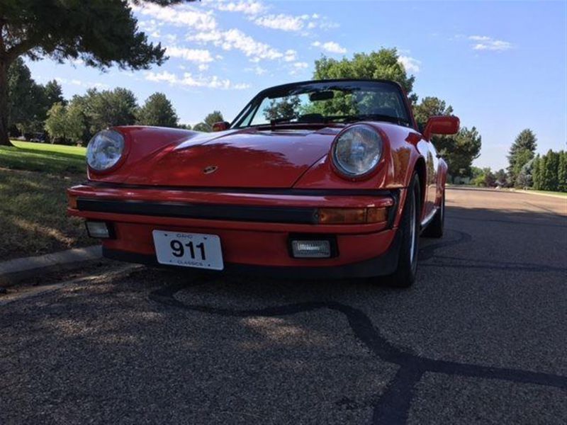 1985 porsche 911 cabriolet