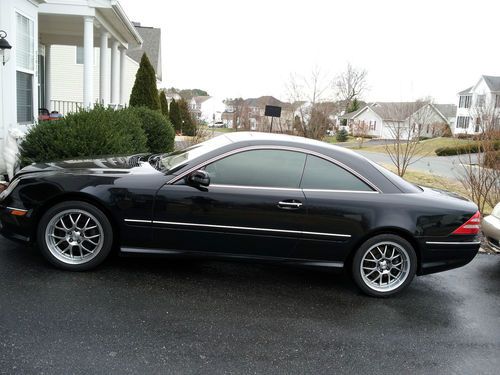 2002 mercedes-benz cl600 base coupe 2-door 5.8l