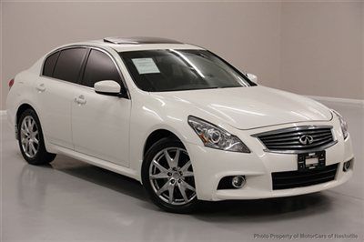 7-days *no reserve* '11 g37x s awd sport pkg gps tv/dvd bose xenon warranty save