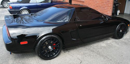 1995 acura nsx t coupe 2-door 3.0l 48,000 miles black/black  - mint condition