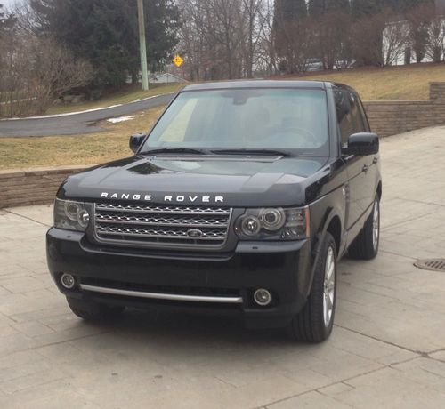 2010 range rover hse supercharged black/black loaded!!