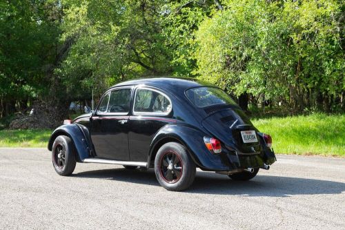 1970 volkswagen beetle - classic 1970 black on red custom