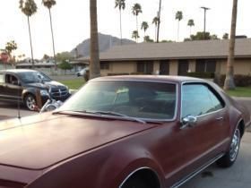 1966 oldsmobile toronado~"0"zero rust~az car~runsgood~allorigcond~noreserve~cpic