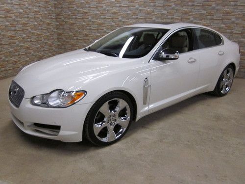 2009 jaguar xf supercharged sedan 4-door 4.2l..one owner..clean car fax..