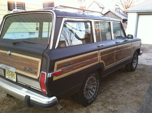 1990 jeep grand wagoneer central nj black