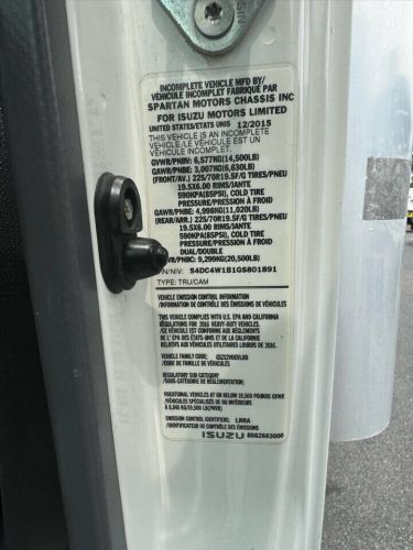 2016 Isuzu NPR-HD 4X2 2dr 71.0 in. BBC Tilt Cab, US $23,500.00, image 10