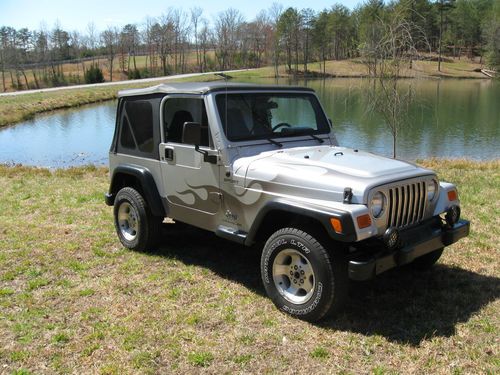 2004 jeep wrangler sport sport utility 2-door 4.0l