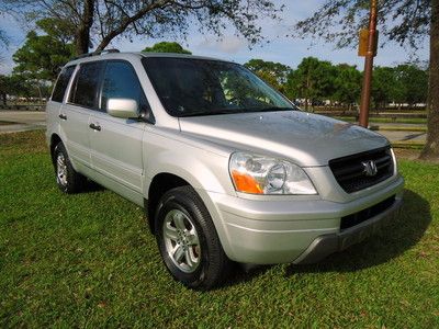 Florida 03 pilot all wheel drive 3rd seat top o' line clean carfax no reserve !