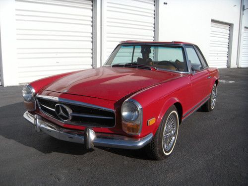 1969 mercedes benz 280sl w113 pagoda