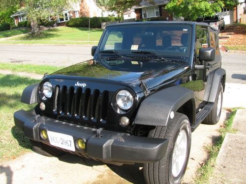 2011 jeep wrangler sport sport utility 2-door 3.8l with hid head lamp upgrade