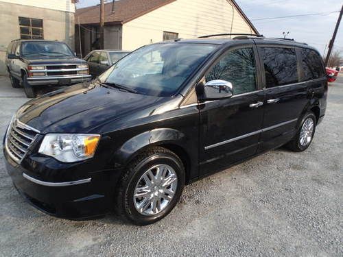2008 chrysler town and country van, salvage, swivel and go, minivan, damaged