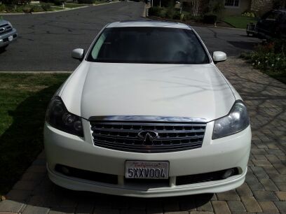 Obo! 1 owner!!! infiniti m45 white like new! must see! runs like new