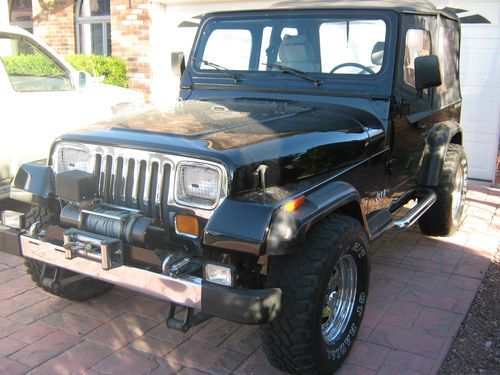 1990 jeep wrangler base sport utility 2-door 4.2l