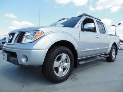2006 nissan frontier le crew cab 4x4 4wd one owner clean car-fax low mileage