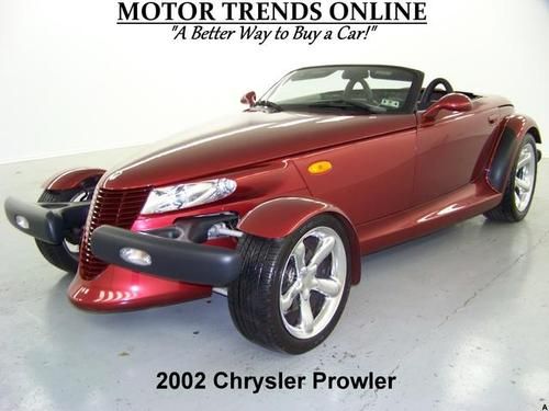 Prowler red chrome wheels mint condition low miles 2002 chrysler prowler 6k