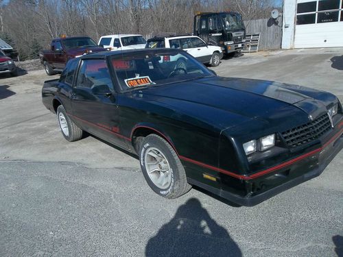 1987 chevrolet monte carlo ss coupe 2-door 5.0l