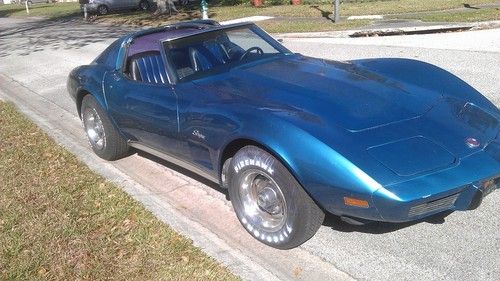 1976 chevrolet corvette stingray runs project or parts car