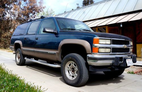 1994 chevrolet suburban lt k2500 turbo diesel- 3/4 ton- 4x4