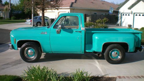 1979 gmc sierra short stepside big block  one owner since new