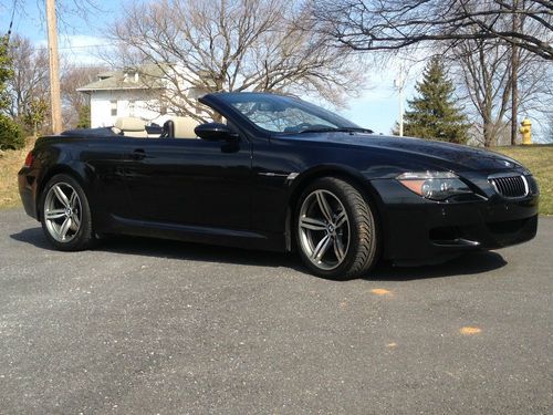 2007 bmw m6 base convertible 2-door 5.0l