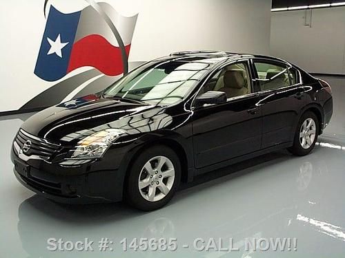 2009 nissan altima 2.5 sl heated leather sunroof 37k mi texas direct auto