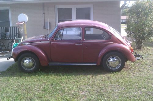 1973 vw super beetle volkswagon