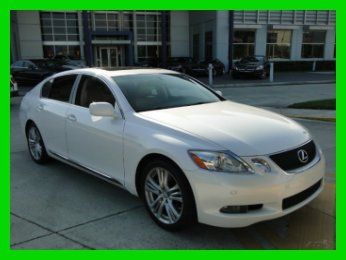 2007 lexus gs 450h,hybrid,navi,backupcam,htdand a/c seats,mercedes-benz dealer!!