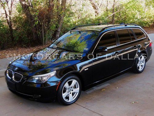 2008 bmw 535xi awd twin-turbo navigation leather heated seats satellite radio