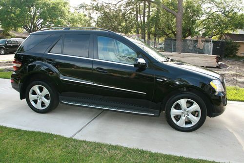 2010 ml350 bluetec 4matic upto 30 mpg at 65 mph, 1 owner warr till 2015 57k msrp