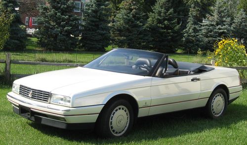 1992 cadillac allante convertible excellent condition luxury roadster no reserve