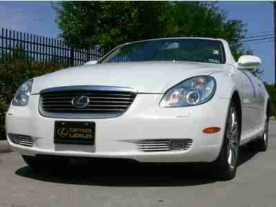 SC 430 CONVERTIBLE COUPE HARD TOP HEATED SEATS LUMBAR MARK EVINSON 6 DISC NAV, US $26,900.00, image 3
