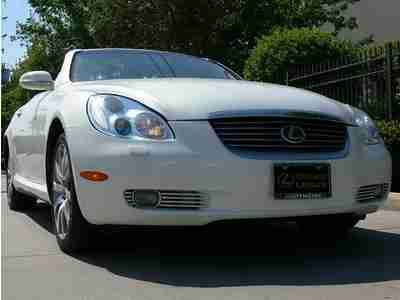 SC 430 CONVERTIBLE COUPE HARD TOP HEATED SEATS LUMBAR MARK EVINSON 6 DISC NAV, US $26,900.00, image 5