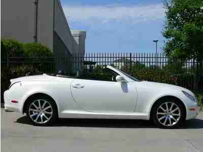 SC 430 CONVERTIBLE COUPE HARD TOP HEATED SEATS LUMBAR MARK EVINSON 6 DISC NAV, US $26,900.00, image 6