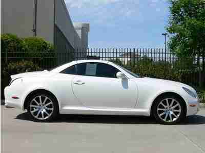 SC 430 CONVERTIBLE COUPE HARD TOP HEATED SEATS LUMBAR MARK EVINSON 6 DISC NAV, US $26,900.00, image 7