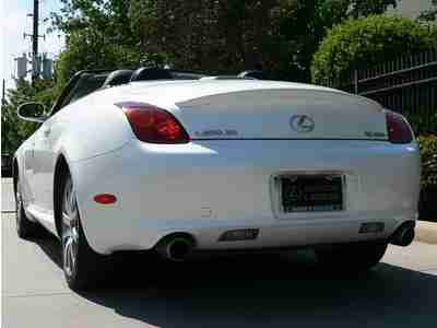 SC 430 CONVERTIBLE COUPE HARD TOP HEATED SEATS LUMBAR MARK EVINSON 6 DISC NAV, US $26,900.00, image 12