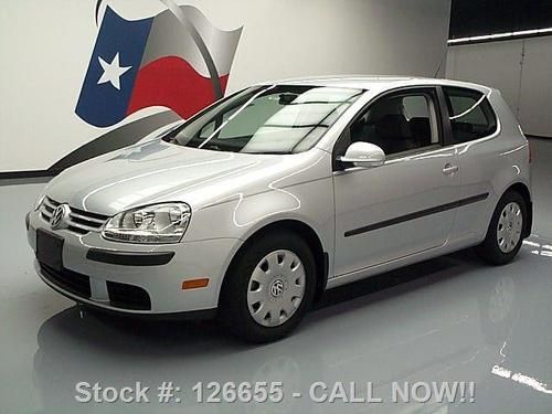 2009 volkswagen rabbit 2.5 s 5-speed cruise ctrl 20k mi texas direct auto