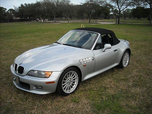 1998 bmw z3 conv 2.8 117k leather 5 speed manual fla car low reserve like new