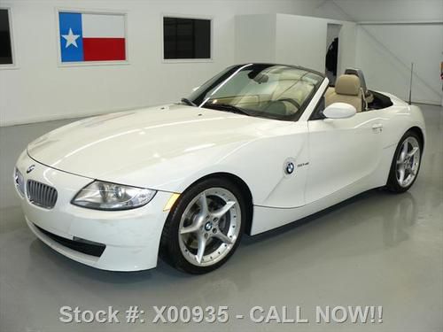 2006 bmw z4 3.0si convertible sport auto htd seats 53k texas direct auto