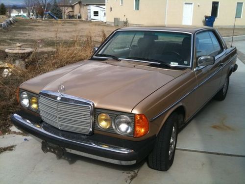 1983 mercedes benz 300cdt coupe turbo diesel