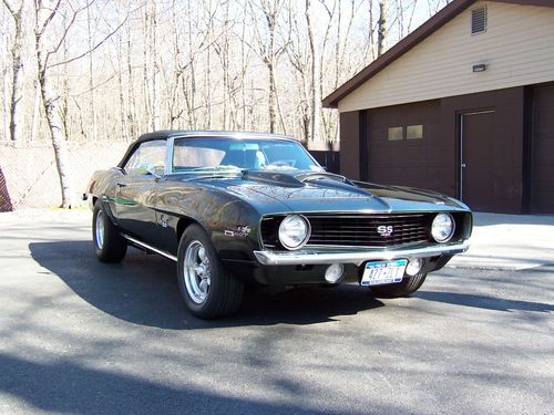 1969 chevrolet camaro base convertible 2-door zl1