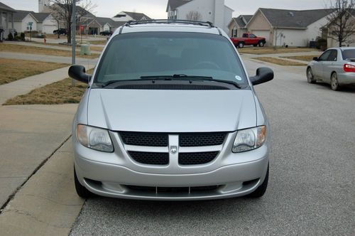 2003 dodge grand caravan sport mini passenger van 4-door 3.3l  silver