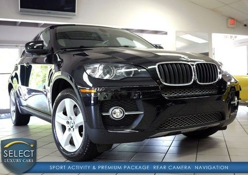 X6 35i sport activity prem nav rear camera 3 rear seats sat ipod low miles