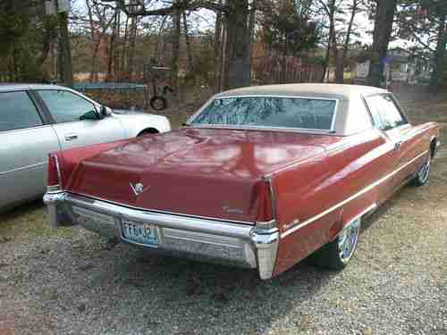 1969 Cadillac DeVille Base Hardtop 2-Door 7.7L, image 3