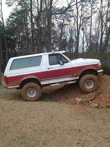 1993 Lifted Ford Bronco, image 4